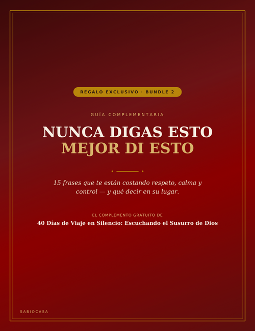 Nunca Digas Esto — Mejor Di Esto (Guía de Bolsillo)