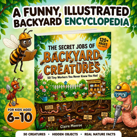 The Secret Jobs of Backyard Creatures for Kids - Fun Animal Encyclopedia To Learn About Nature