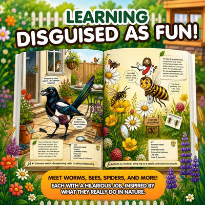 The Secret Jobs of Backyard Creatures for Kids - Fun Animal Encyclopedia To Learn About Nature