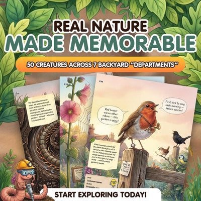 The Secret Jobs of Backyard Creatures for Kids - Fun Animal Encyclopedia To Learn About Nature