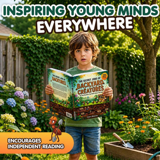 The Secret Jobs of Backyard Creatures for Kids - Fun Animal Encyclopedia To Learn About Nature